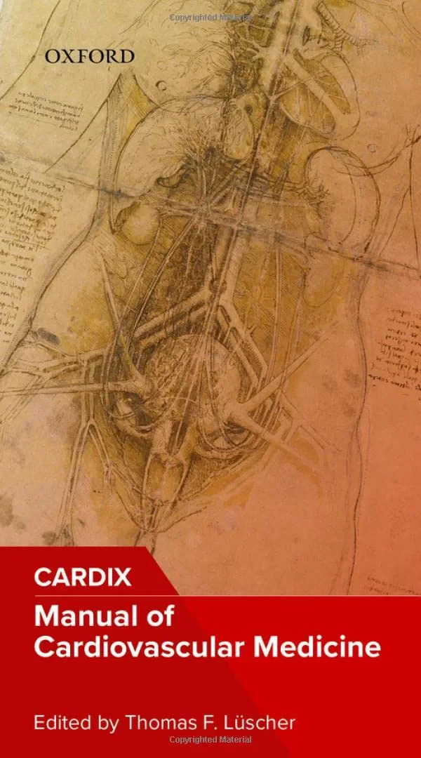 Coperta cărții "Manual of Cardiovascular Medicine" de Thomas Lüscher