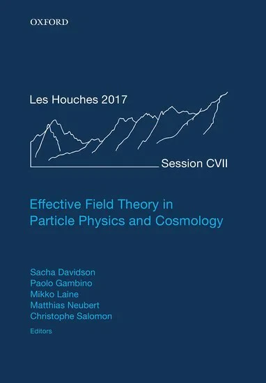 Coperta cărții "Effective Field Theories in Particle Physics and Cosmology" de Davidson, Sacha; Gambino, Paolo; Laine, Mikko; Neubert, Matthias; Salomon, Christophe, Matthias, Paolo, Sacha, Gambino, Laine, Mikko, Neubert, Salomon