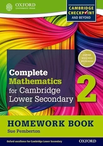 Coperta cărții "Oxford International Maths Homework Book" de Sue Pemberton
