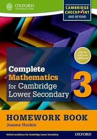 Coperta cărții "Oxford International Maths For Cambridge Secondary" de Joanne Hockin
