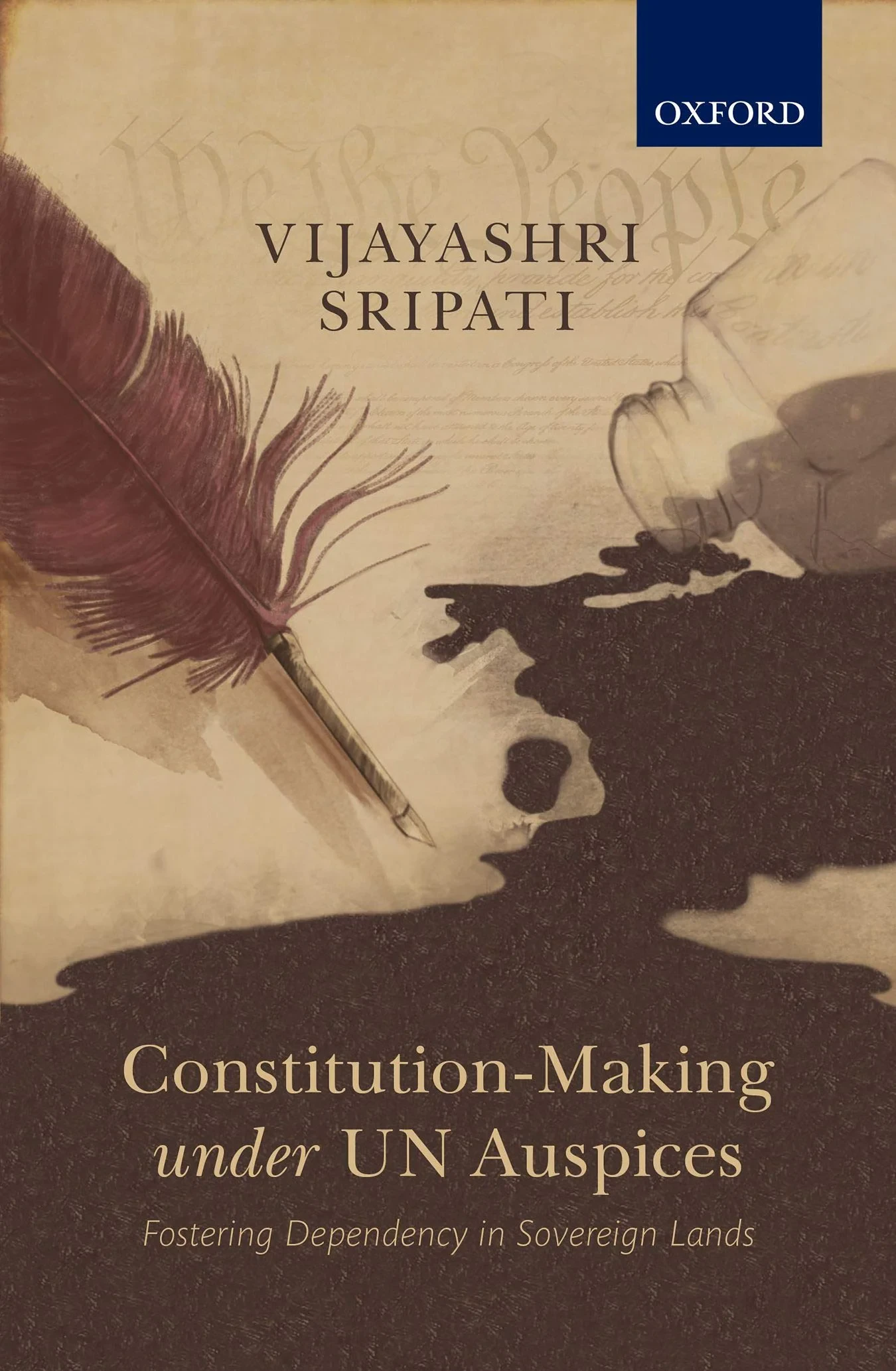 Coperta cărții "Constitution-Making under UN Auspices" de Sripati, Vijayashri