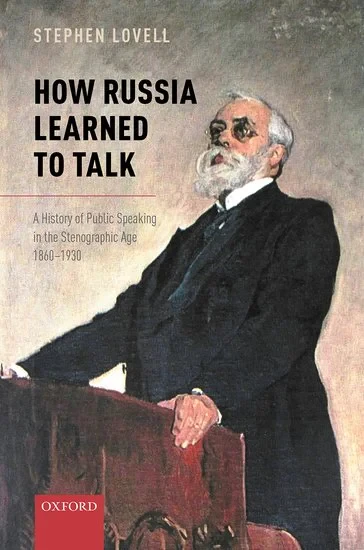 Coperta cărții "How Russia Learned to Talk" de Lovell, Stephen