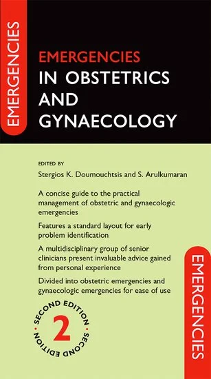 Coperta cărții "Emergencies in Obstetrics and Gynaecology" de Edited by S. Arulkumaran and Stergios K. Doumouchtsis