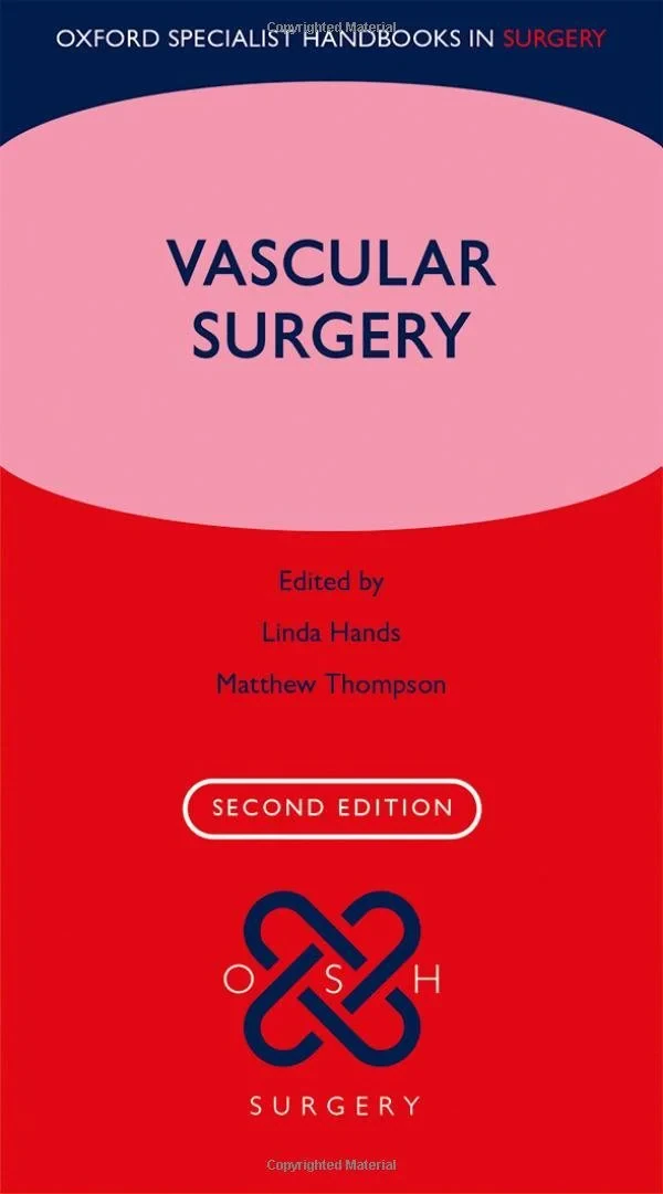 Coperta cărții "Vascular Surgery (Oxford Specialist Handbooks in Surgery)" de Matt Thompson, Linda Hands