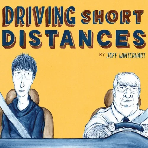 Coperta cărții "Driving Short Distances" de Joff Winterhart