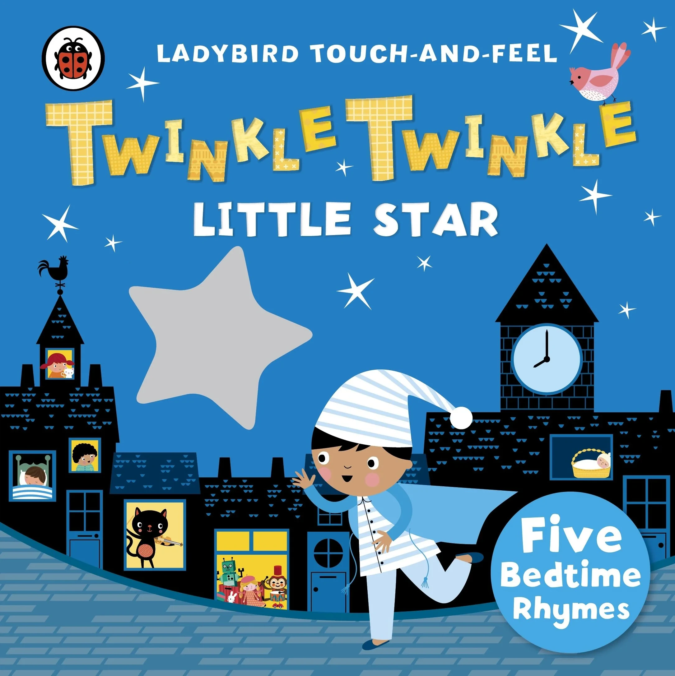 Coperta cărții "Twinkle, Twinkle, Little Star: Ladybird Touch and Feel Rhymes " de Ladybird