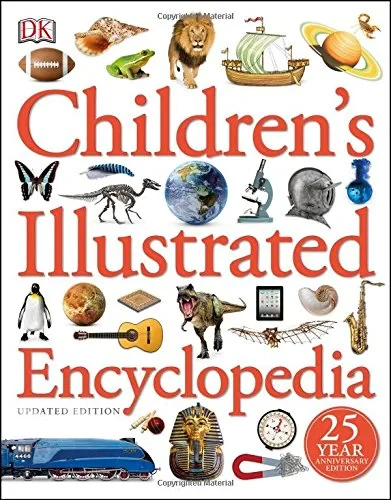 Coperta cărții "Children's Illustrated Encyclopedia" de DK