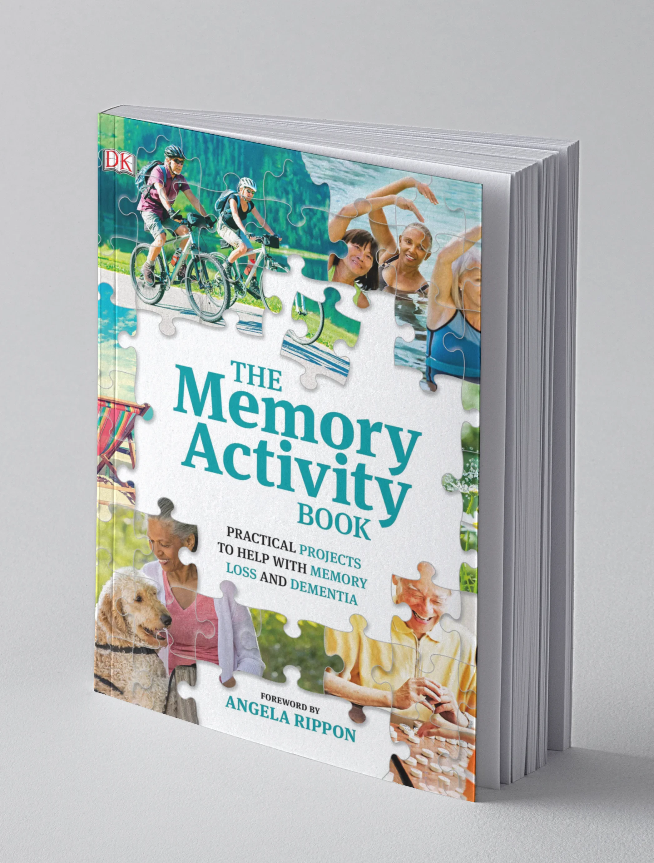 Coperta cărții "The Memory Activity Book" de DK, Helen Lambert