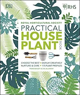 Coperta cărții "RHS Practical House Plant Book" de Zia Allaway