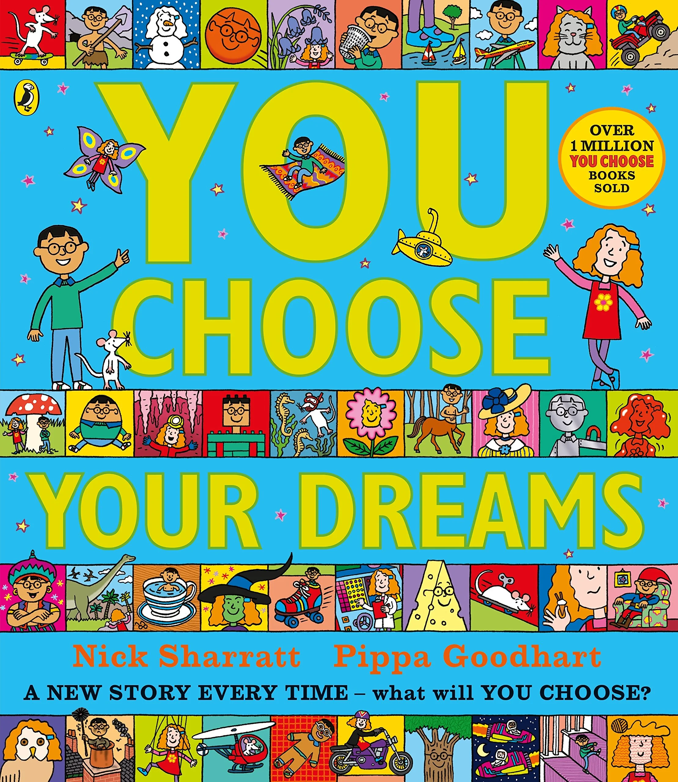 Coperta cărții "You Choose Your Dreams: Originally published as Just Imagine" de Pippa Goodhart