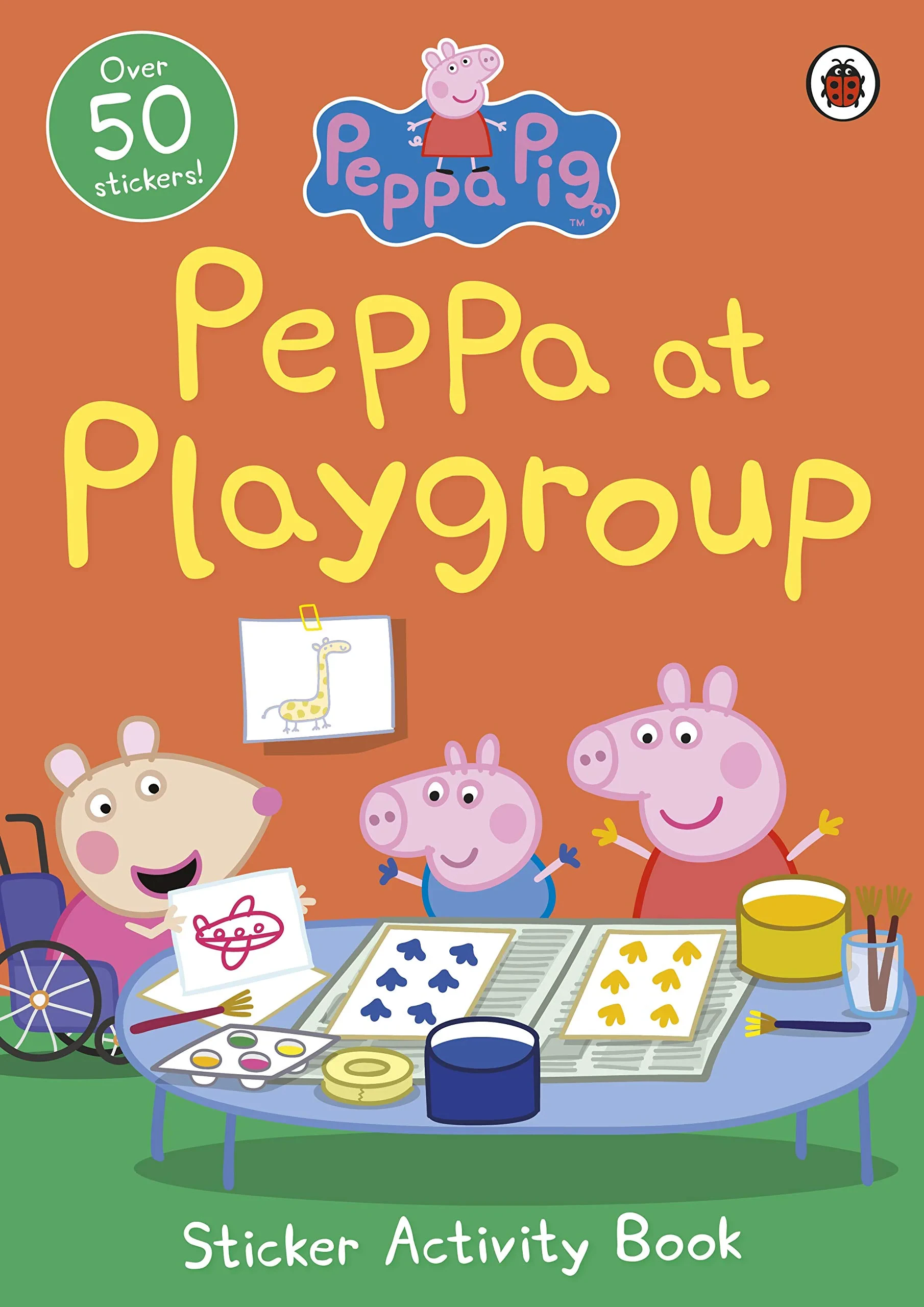 Coperta cărții "Peppa Pig: Peppa at Playgroup Sticker Activity Book " de Peppa Pig