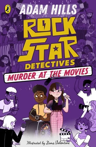 Coperta cărții "Rockstar Detectives: Murder at the Movies" de Adam Hills
