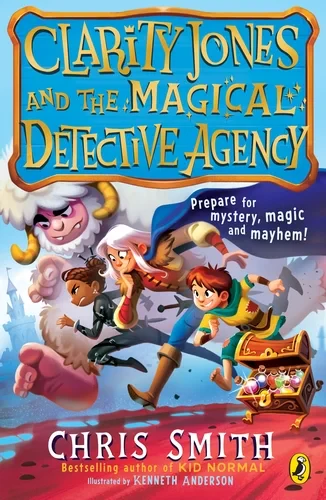 Coperta cărții "Clarity Jones and the Magical Detective Agency" de Pete Jordi Wood