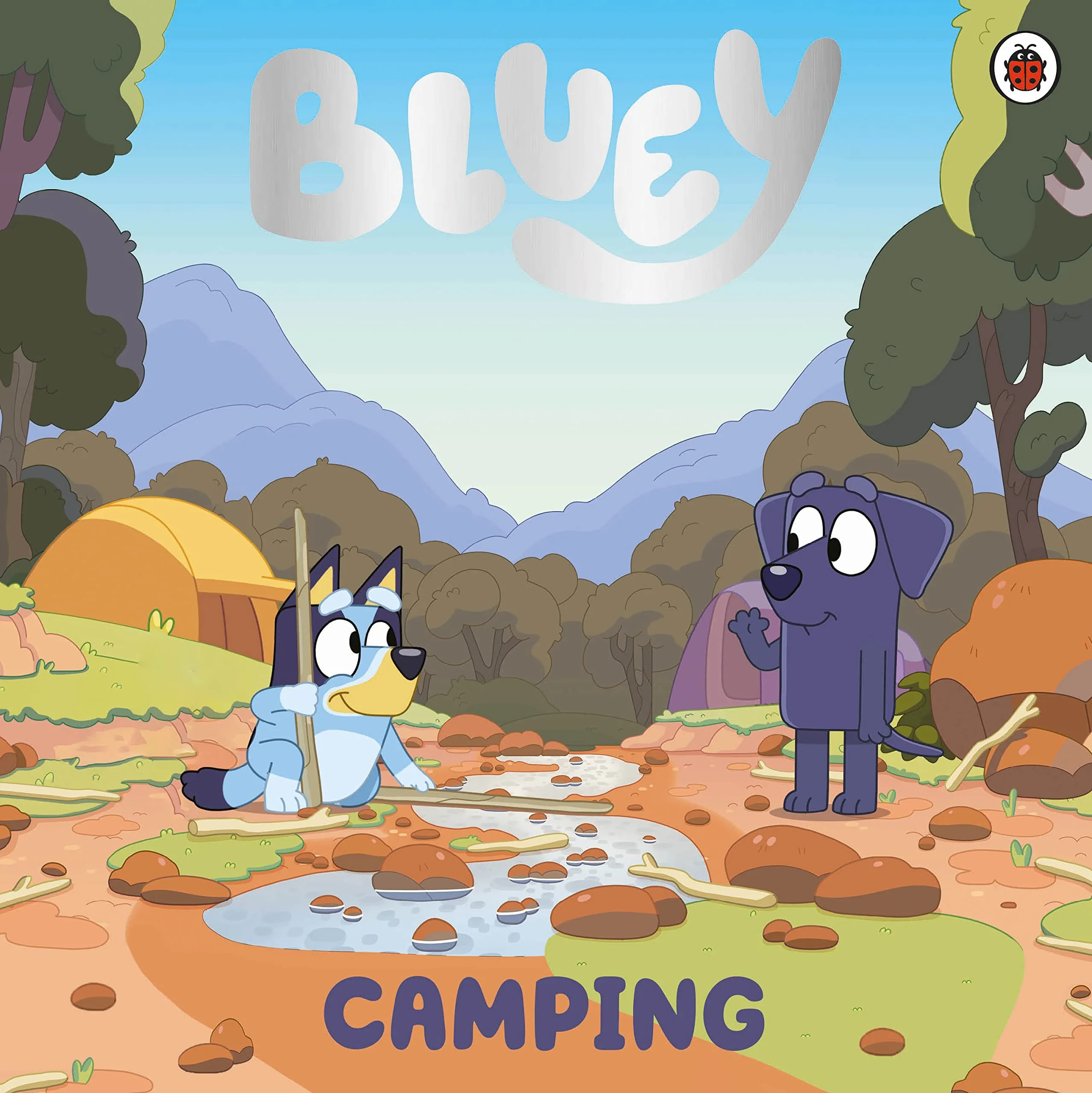 Coperta cărții "Bluey: Camping" de Bluey