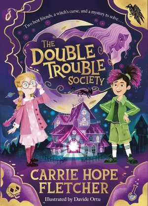 Coperta cărții "The Double Trouble Society" de Carrie Hope Fletcher