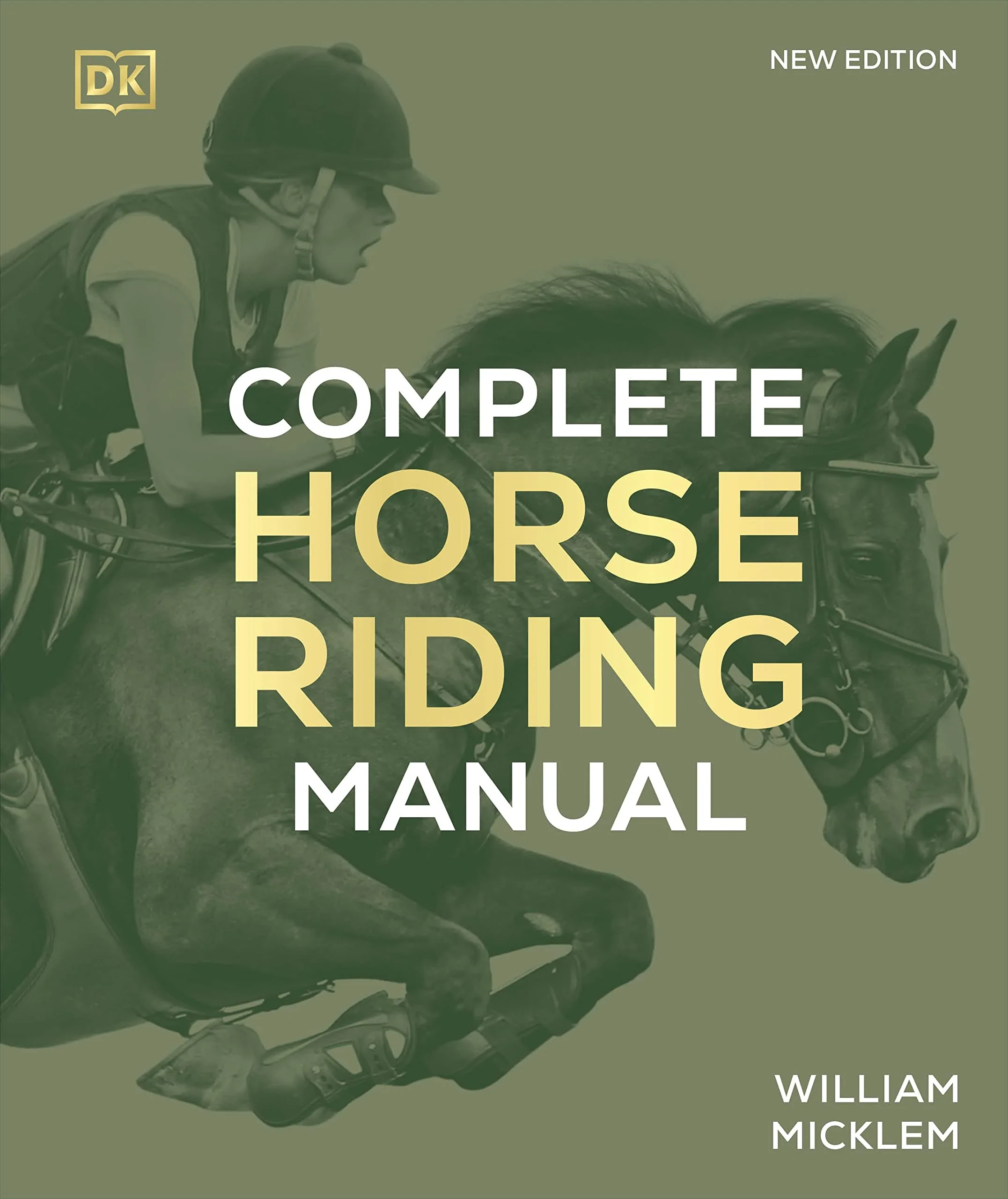Coperta cărții "Complete Horse Riding Manual " de William Micklem