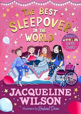 Coperta cărții "The Best Sleepover in the World" de Jacqueline Wilson