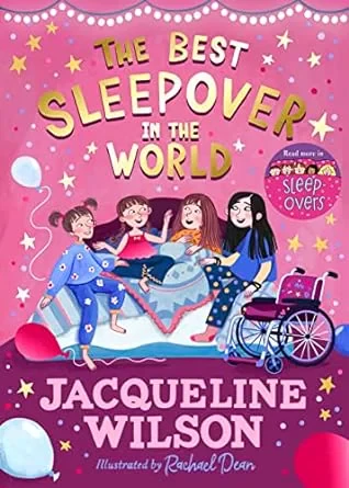 Coperta cărții "The Best Sleepover in the World" de Jacqueline Wilson
