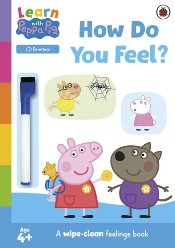 Coperta cărții "Learn with Peppa: How Do You Feel?" de Peppa Pig