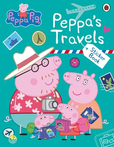 Coperta cărții "Peppa Pig: Peppa's Travels" de Peppa Pig