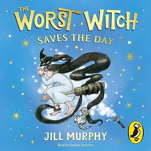Coperta cărții "The Worst Witch Saves the Day" de Jill Murphy