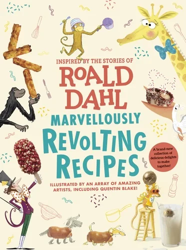 Coperta cărții "Marvellously Revolting Recipes" de Roald Dahl
