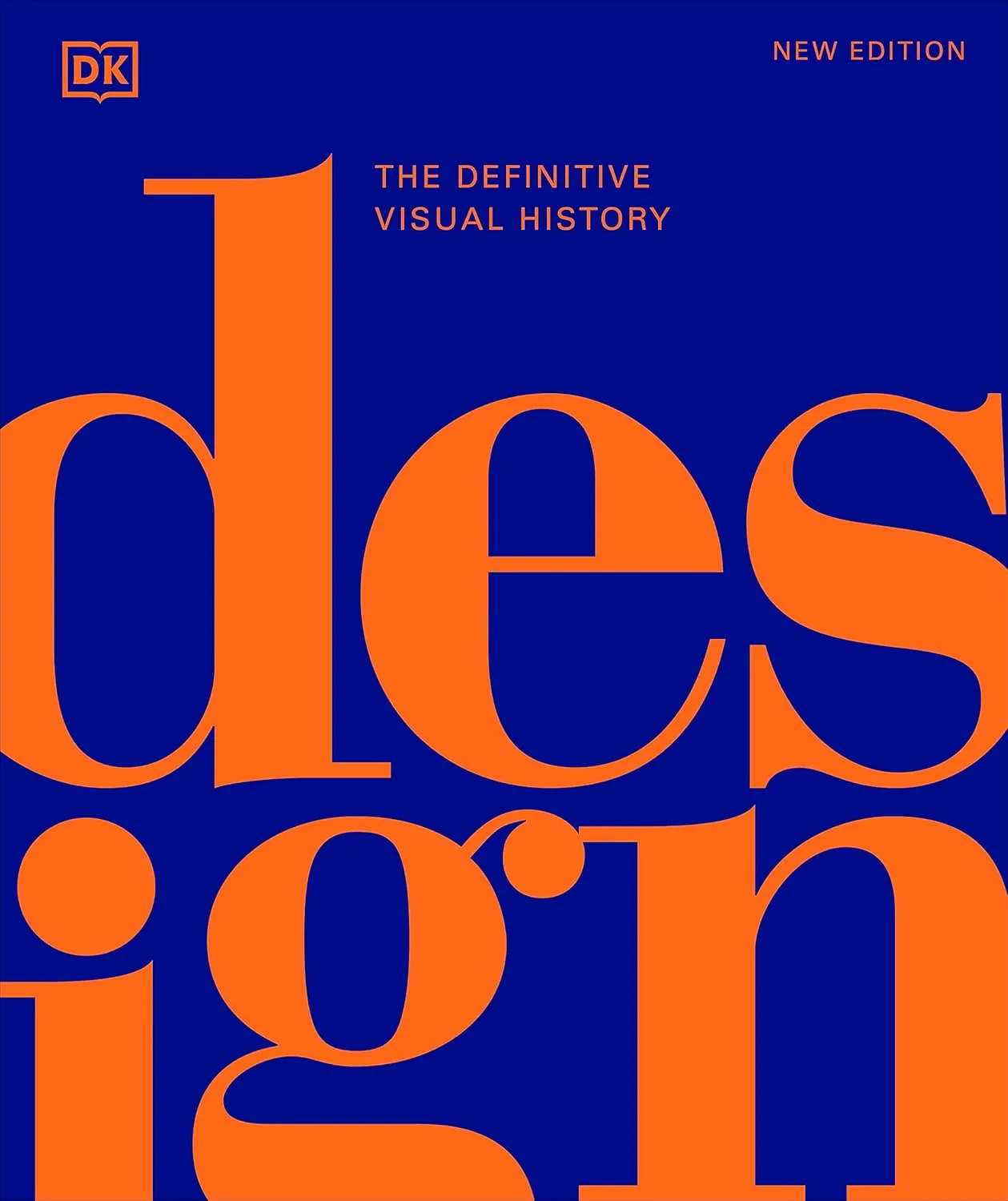 Coperta cărții "Design: The Definitive Visual History" de DK