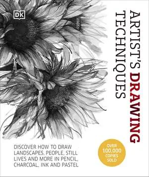 Coperta cărții "Artist’s Drawing Techniques" de DK