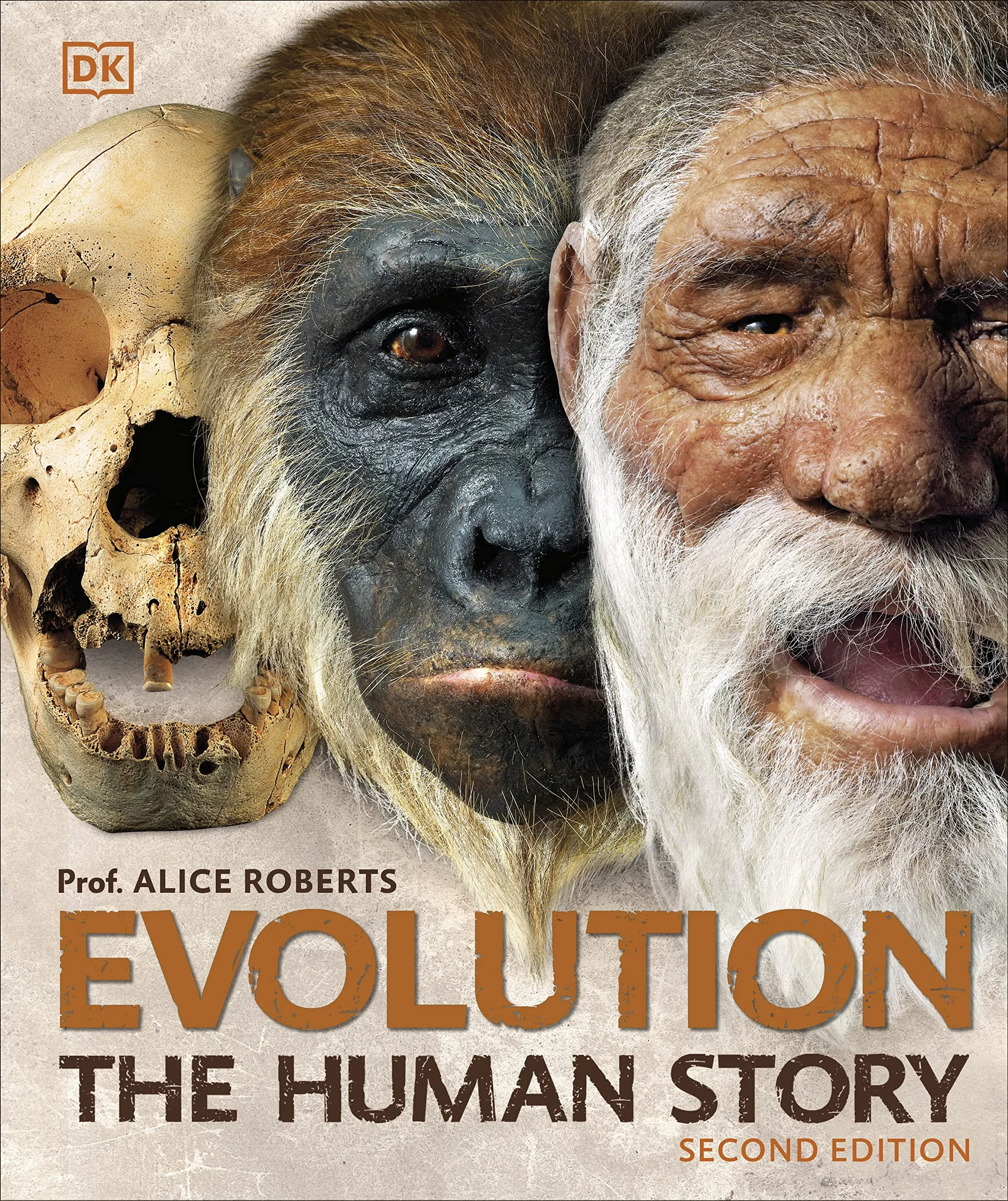 Coperta cărții "Evolution: The Human Story" de Dr Alice Roberts
