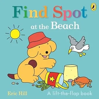 Coperta cărții "Find Spot at the Beach" de Eric Hill