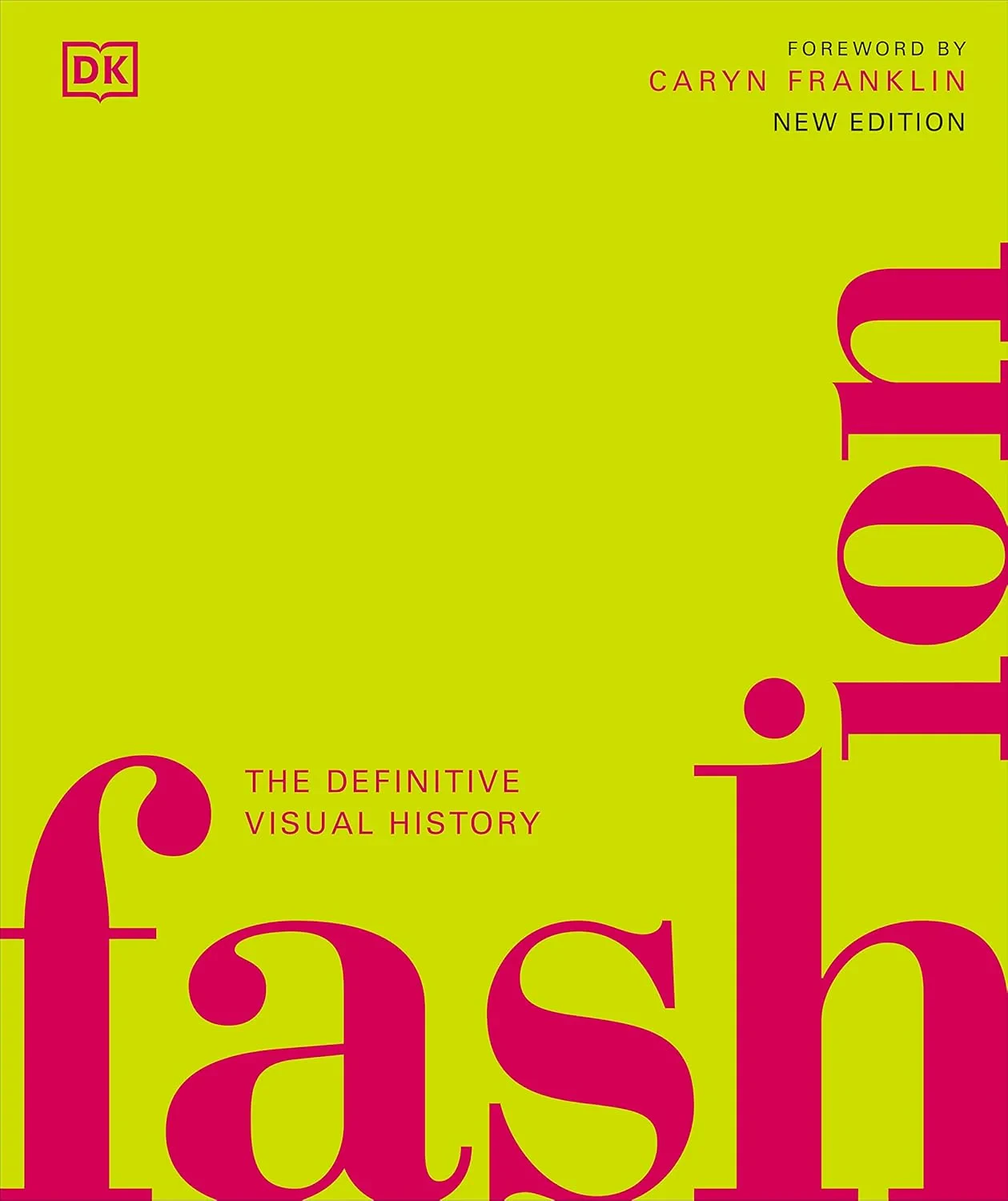 Coperta cărții "Fashion: The Definitive Visual History" de DK