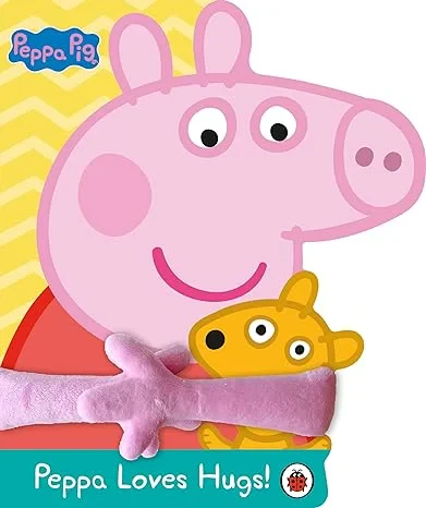Coperta cărții "Peppa Pig: Peppa Loves Hugs" de Peppa Pig