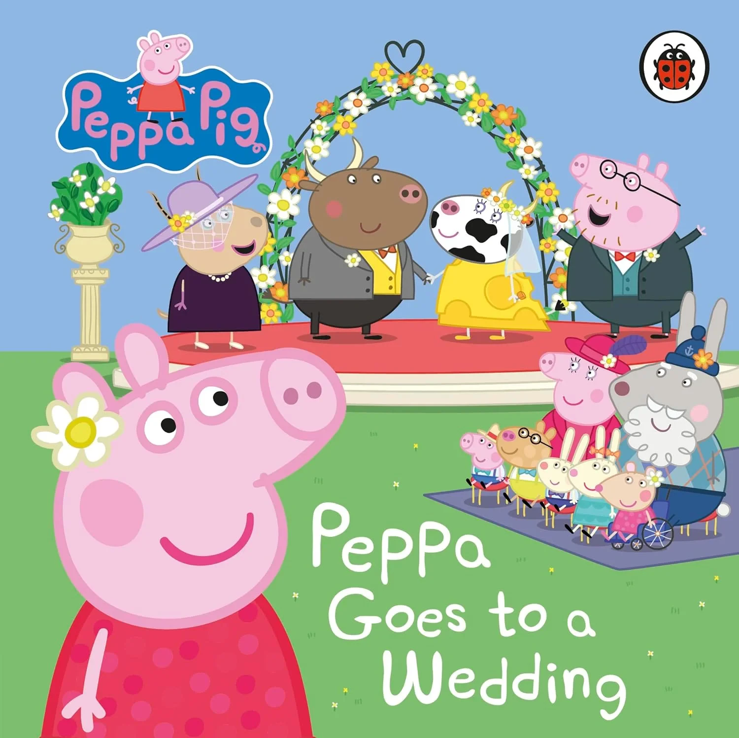 Coperta cărții "Peppa Pig: Peppa Goes to a Wedding" de Peppa Pig