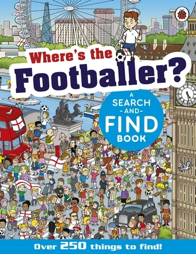 Coperta cărții "Where's the Footballer?" de Gary Panton
