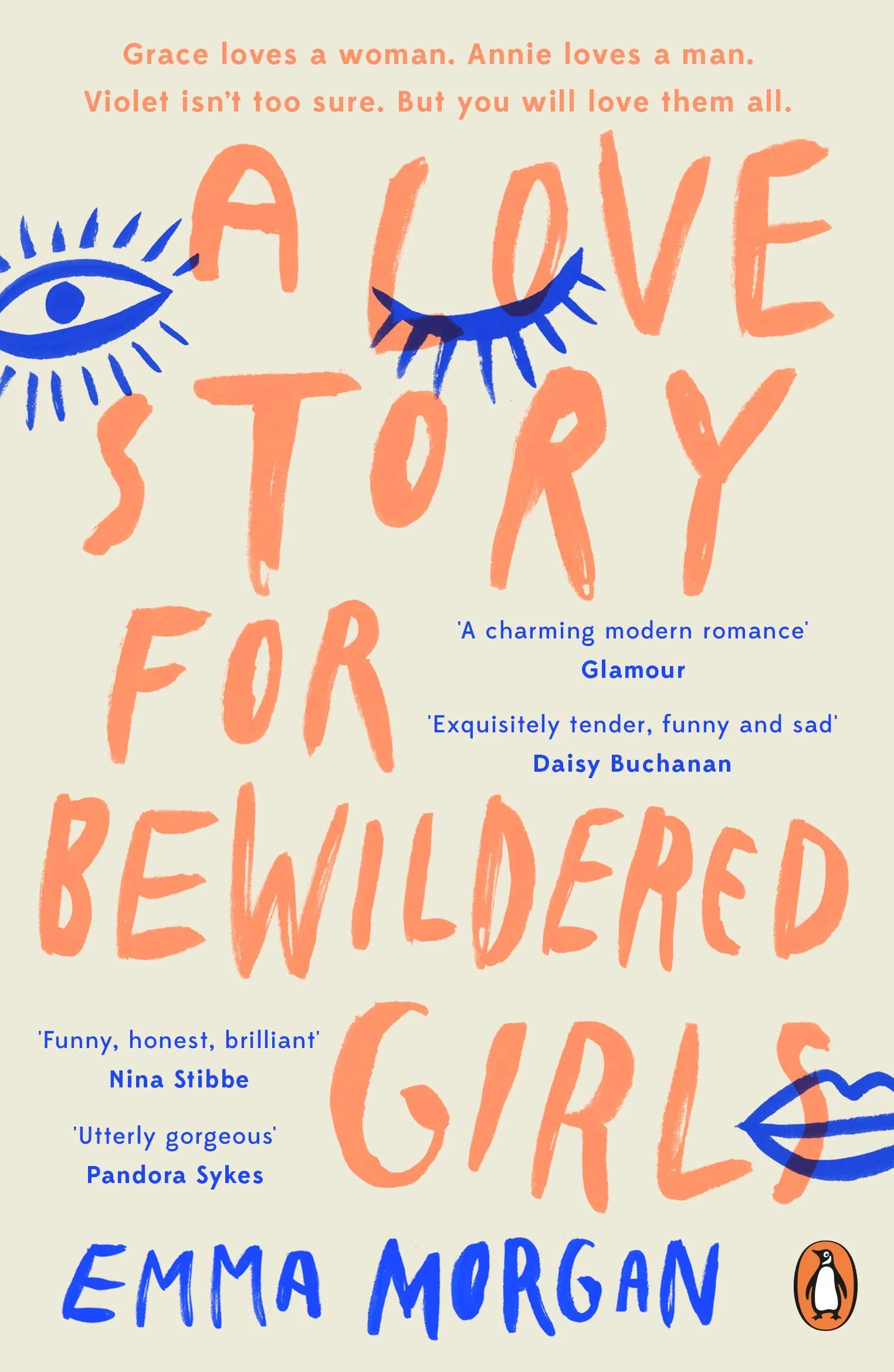 Coperta cărții "A Love Story for Bewildered Girls: ’Utterly gorgeous’ Pandora Sykes" de Emma Morgan