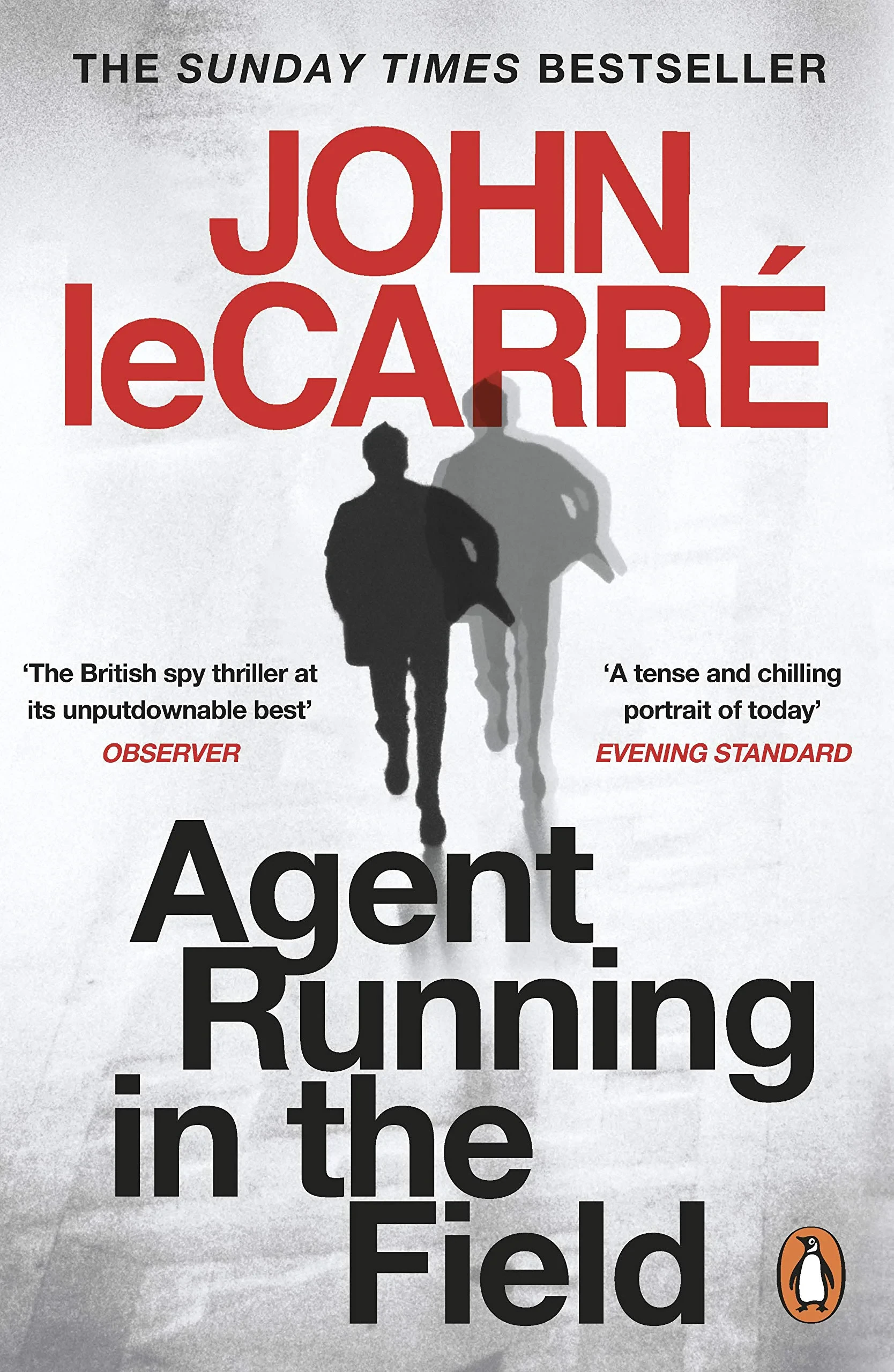 Coperta cărții "Agent Running in the Field" de John Le Carre