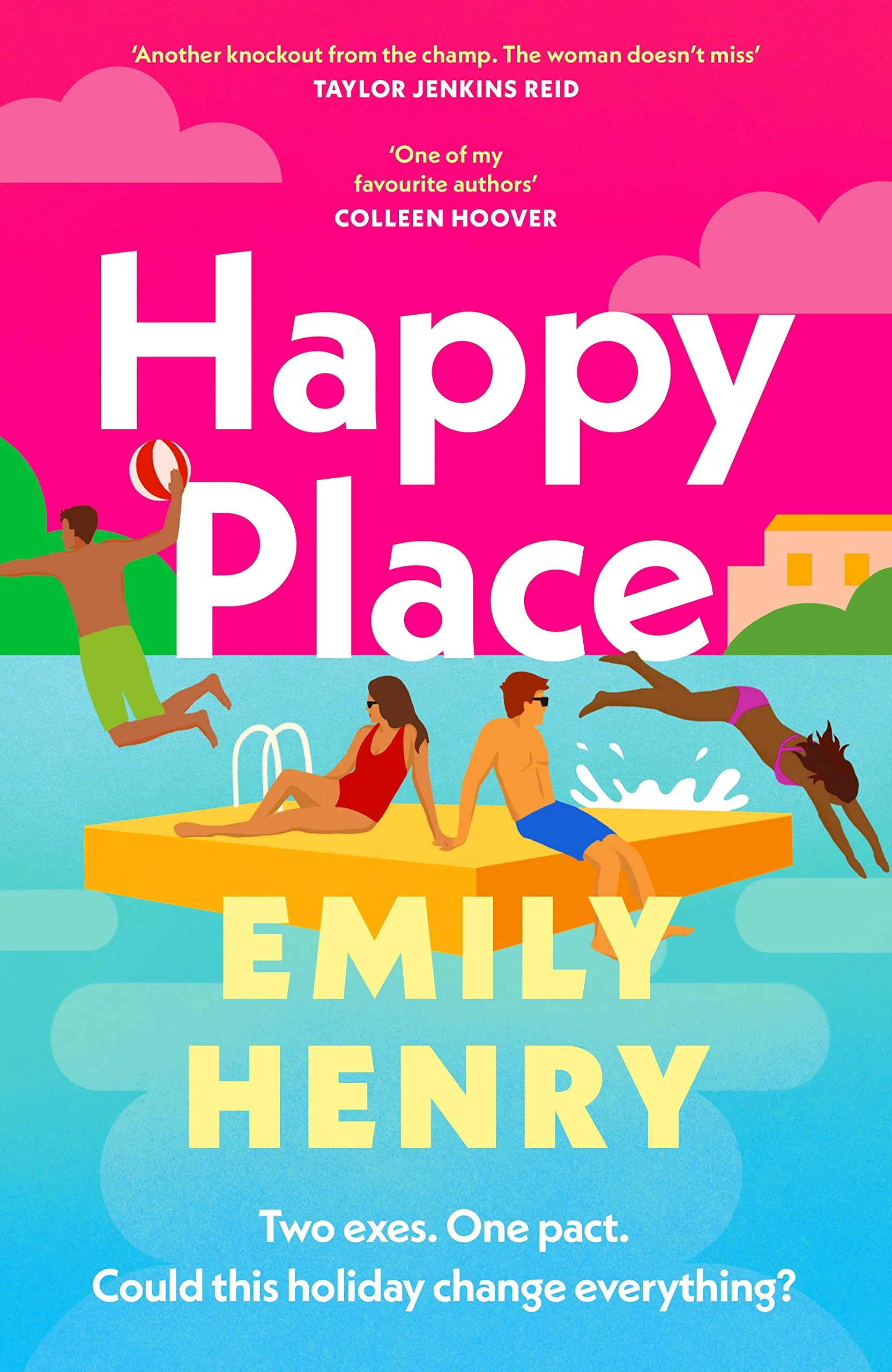 Coperta cărții "Happy Place" de Emily Henry