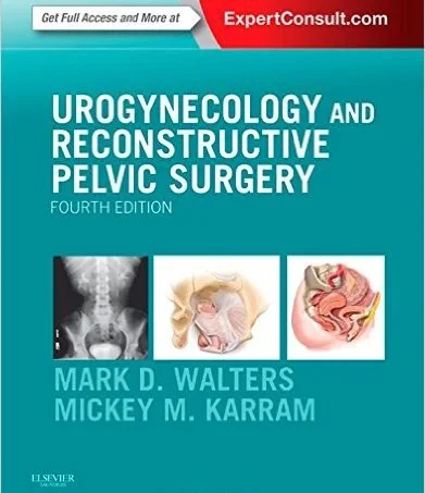 Coperta cărții "Urogynecology and Reconstructive Pelvic Surgery, 4e Edition" de Mark D. Walters, Mickey M. Karram