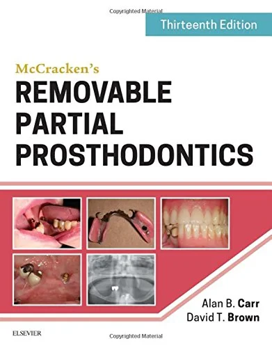 Coperta cărții "McCrackens Removable Partial Prosthodontics , 13th Edition" de Alan B. Carr, David T. Brown