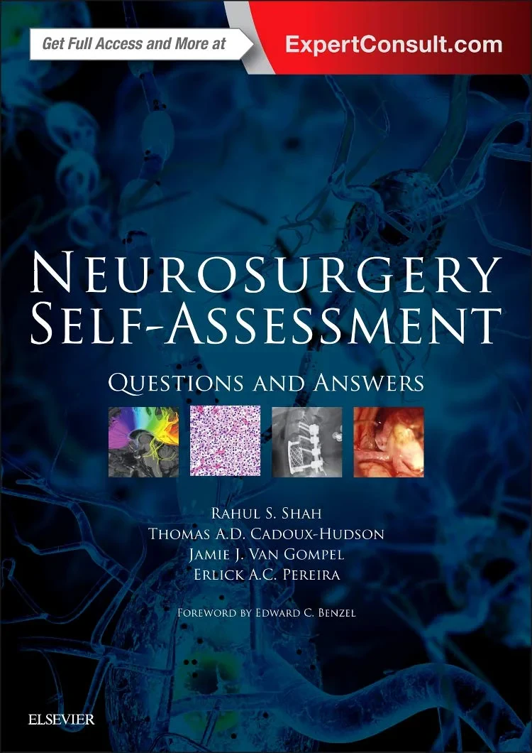 Coperta cărții "Neurosurgery Self-Assessment" de Rahul S. Shah, Thomas A.D. Cadoux-Hudson, Jamie J. Van Gompel, Erlick A.C. Pereira