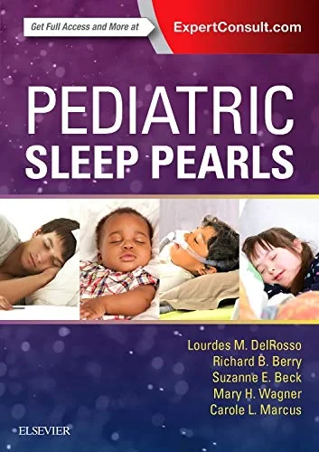 Coperta cărții "Pediatric Sleep Pearls, 1e" de Lourdes DelRosso, Suzanne E. Beck, Richard B. Berry, Mary H Wagner, Carole L. Marcus
