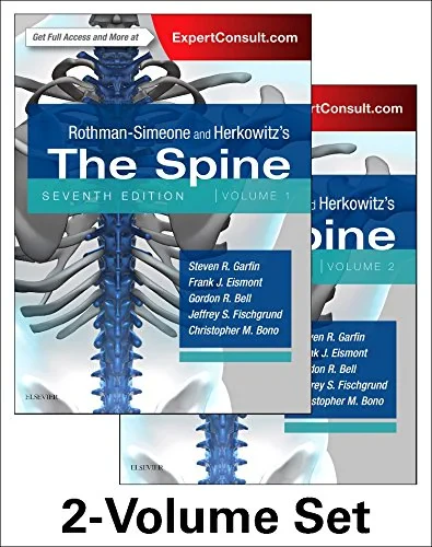 Coperta cărții "Rothman-Simeone and Herkowitz's The Spine, 2 Vol Set" de Bell, Garfin, Eismont, Bono &amp; Fischgrund