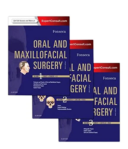 Coperta cărții "Oral and Maxillofacial Surgery, 3rd Edition" de Raymond J. Fonseca