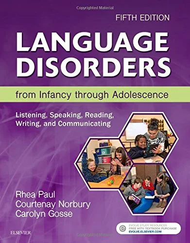 Coperta cărții "Language Disorders from Infancy through Adolescence: Listening, Speaking, Reading, Writing, and Communicating, 5e" de Rhea Paul PhD CCC-SLP, Courtenay Norbury PhD, Carolyn Gosse