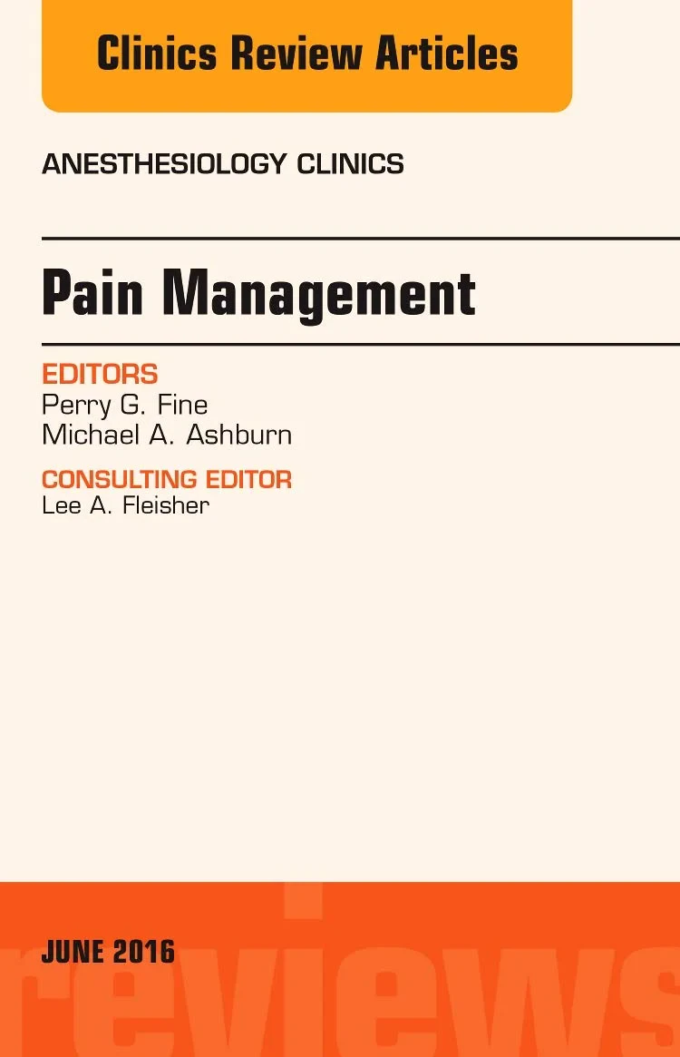 Coperta cărții "Pain Management, An Issue of Anesthesiology Clinics, 1e: Volume 34-2 (The Clinics: Internal Medicine) " de Perry G. Fine, Michael A. Ashburn