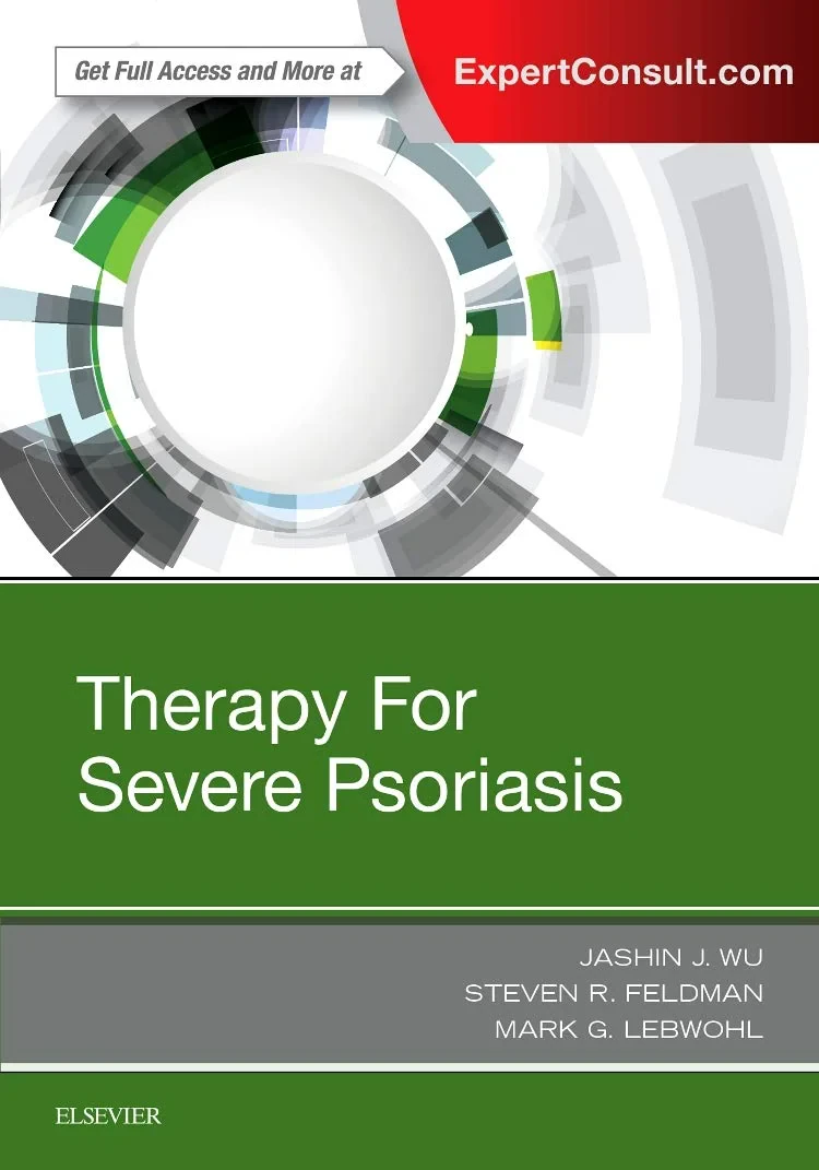 Coperta cărții "Therapy for Severe Psoriasis" de Wu, Feldman &amp; Lebwohl
