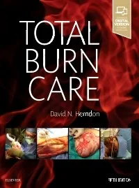 Coperta cărții "Total Burn Care, 5th Edition " de David N. Herndon MD FACS