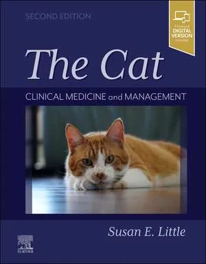 Coperta cărții "THE CAT: Clinical Medicine and Management" de Susan E. Little