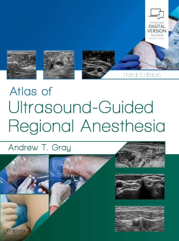 Coperta cărții "Atlas of Ultrasound-Guided Regional Anesthesia, 3e: Expert Consult - Online and Print" de Andrew T. Gray MD