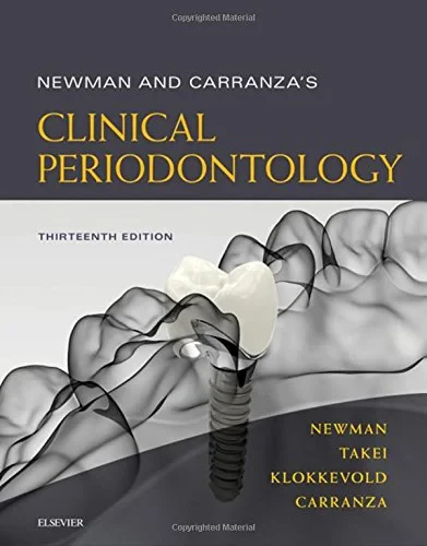 Coperta cărții "Newman and Carranza’s Clinical Periodontology, 13th Edition" de Michael G. Newman, Henry Takei, Perry R. Klokkevold, Fermin A. Carranza